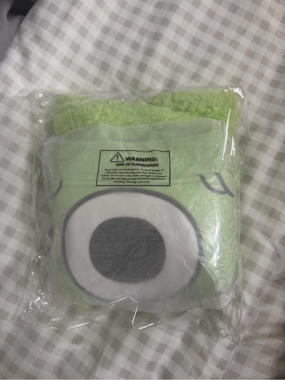Little Sleepies Monsters Inc Sherpa Crewneck